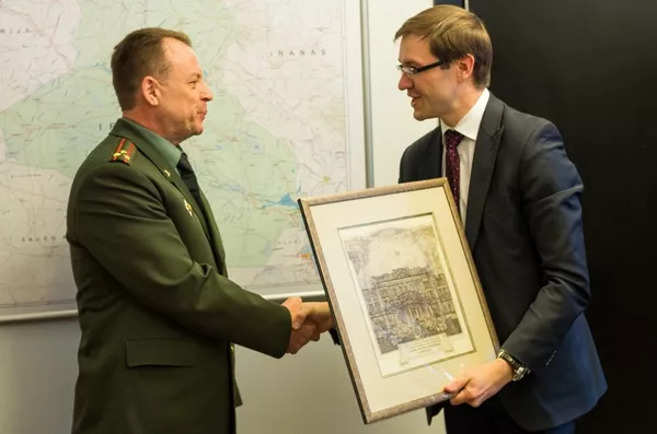 Евгений Прокопенко и Каролис Алекса Евгений Прокопенко и Каролис Алекса - Sputnik Lietuva