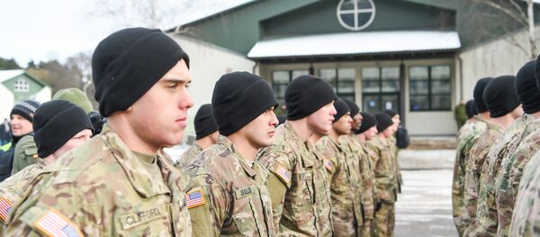Солдаты НАТО из США - Sputnik Литва