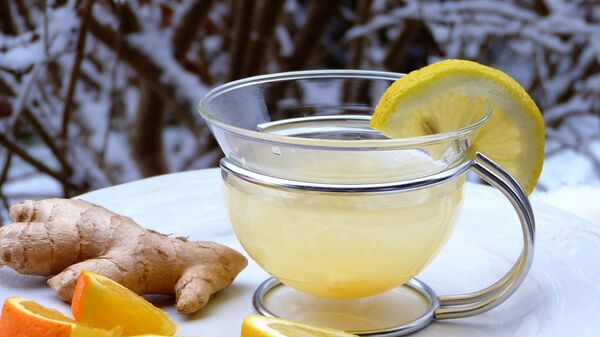 Чай с лимоном и имбирем - Sputnik Литва