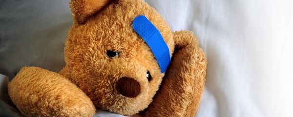 Мишка в кровати - Sputnik Литва