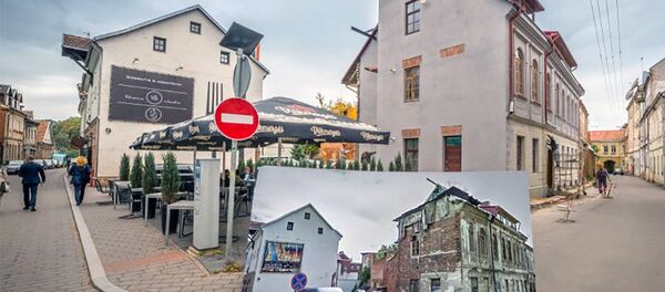 Фасады Каунасских зданий - Sputnik Литва