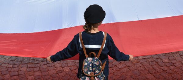 Марш памяти жертв Волынской резни в Польше Марш памяти жертв Волынской резни в Польше - Sputnik Литва