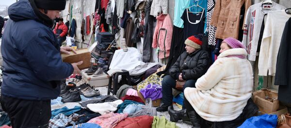 Блошиный рынок в Киеве Блошиный рынок в Киеве - Sputnik Литва