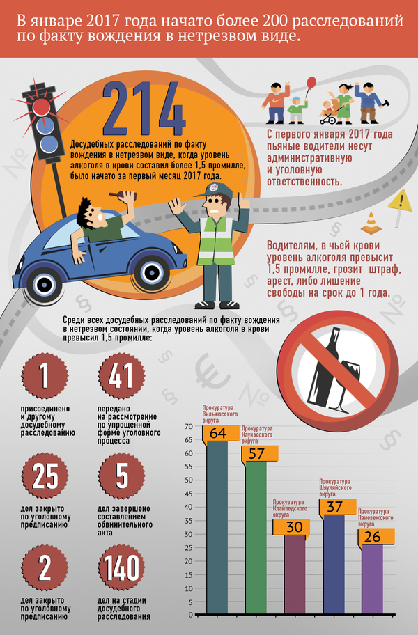 Статистика вождения в нетрезвом виде - Sputnik Литва