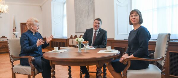 Baltijos šalių prezidentai Baltijos šalių prezidentai - Sputnik Lietuva