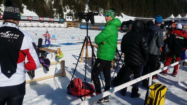 Главный тренер сборной Литвы по биатлону Мелис Аасмяэ Главный тренер сборной Литвы по биатлону Мелис Аасмяэ - Sputnik Литва