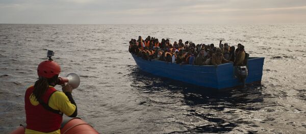 Мигранты из Ливии пытаются доплыть до Европы - Sputnik Lietuva