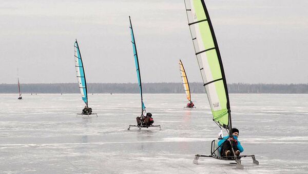 Открытый чемпионат стран Балтии Ice-Blokart - Sputnik Lietuva