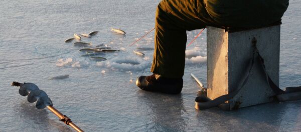 Рыбалка в Приморском крае, архивное фото - Sputnik Литва