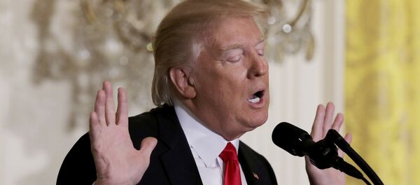 Президент США Дональд Трамп - Sputnik Литва