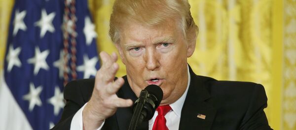 Президент США Дональд Трамп - Sputnik Литва