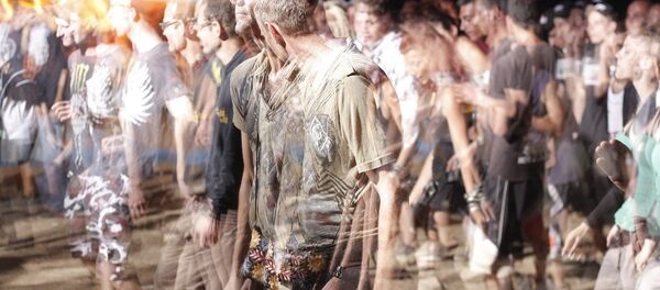 Толпа людей Толпа людей - Sputnik Lietuva