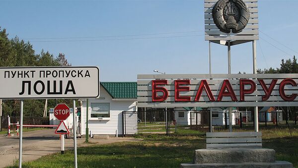 Baltarusijos–Lietuvos pasienio kontrolės punktas Loša - Sputnik Lietuva