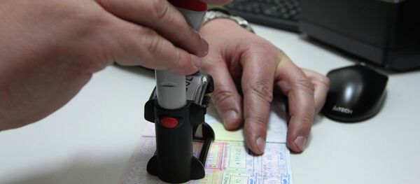 Работа белорусской таможенной службы - Sputnik Литва