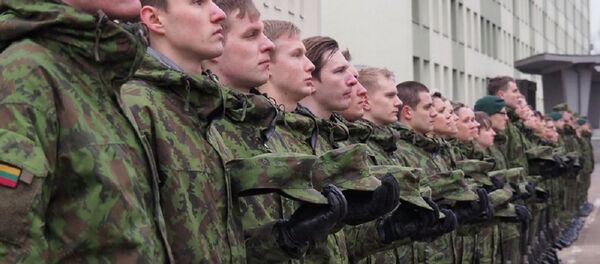 Церемония присяги военных аспирантов - Sputnik Литва