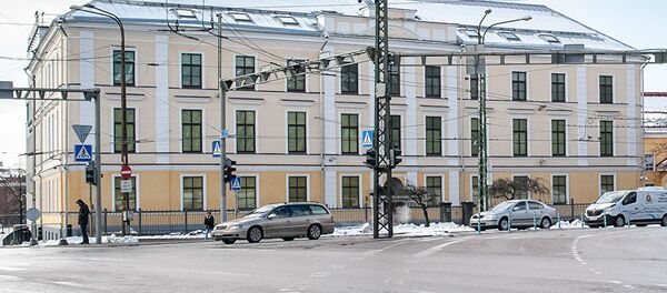 Здание эстонской Полиции безопасности в Таллинне - Sputnik Литва