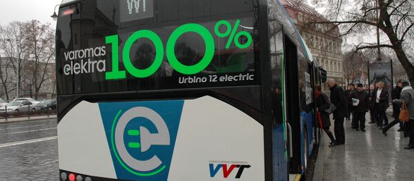 Электрический автобус Электрический автобус - Sputnik Lietuva