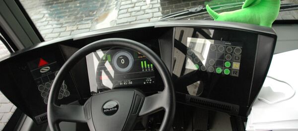 Панель управления электрическим автобусом - Sputnik Lietuva