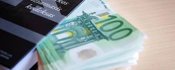 Деньги и уголовный кодекс Литовской Республики Деньги и уголовный кодекс Литовской Республики - Sputnik Lietuva