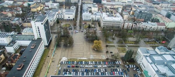 Площадь в центре Каунаса Площадь в центре Каунаса - Sputnik Литва