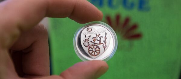 Коллекционная монета, посвященная Ярмарке Казюкаса Коллекционная монета, посвященная Ярмарке Казюкаса - Sputnik Lietuva