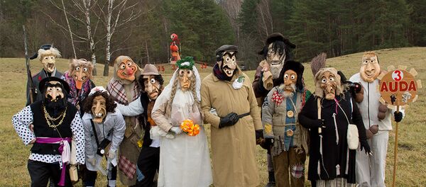 Масленица в Румшишкес - Sputnik Литва