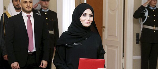 Посол из ОАЭ в Латвии Ханан Халфан Обаид Али Аль Мадхани - Sputnik Литва