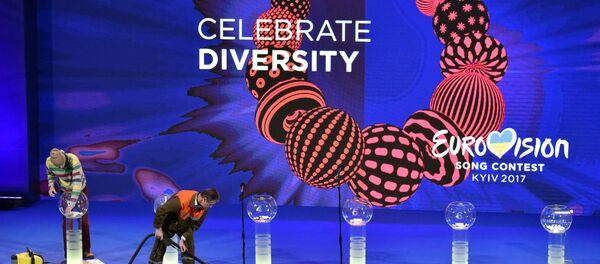 Подготовка к Евровидению-2017 в Киеве Подготовка к Евровидению-2017 в Киеве - Sputnik Литва