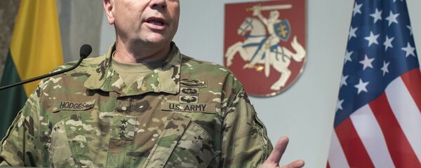 Генерал США Бен Ходжес с визитом в Литве - Sputnik Литва