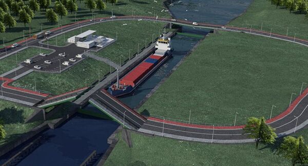 3D проект канала через Балтийскую косу - Sputnik Литва