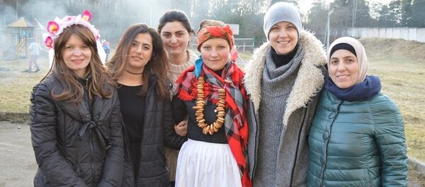 Масленица в Центре регистрации иностранцев в Пабраде Масленица в Центре регистрации иностранцев в Пабраде - Sputnik Lietuva