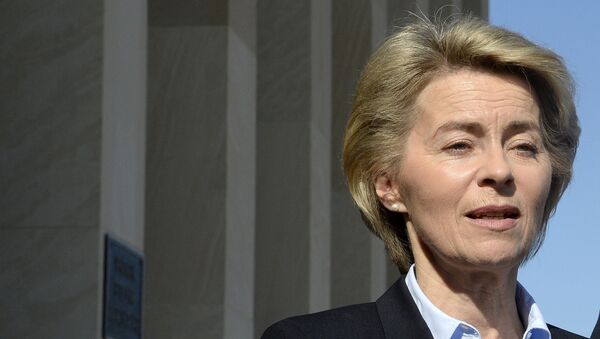Europos Komisijos vadovė Ursula von der Leyen  - Sputnik Lietuva