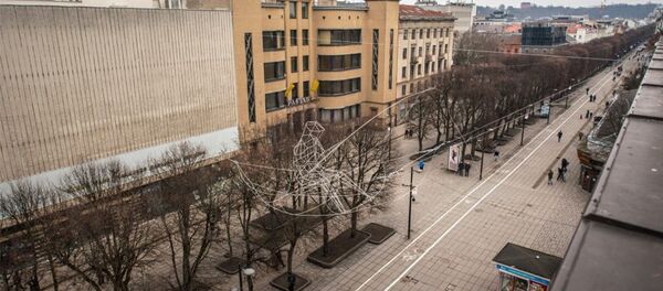 Первый проект Акцентов Каунаса — инсталляция Лодка Тадаса Восилюса Первый проект Акцентов Каунаса — инсталляция Лодка Тадаса Восилюса - Sputnik Литва