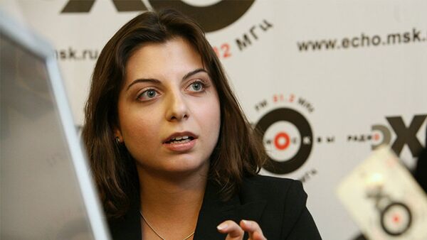 A Rossija segodnia ir televizijos kanalo RT vyriausioji redakrorė Margarita Simonian - Sputnik Lietuva
