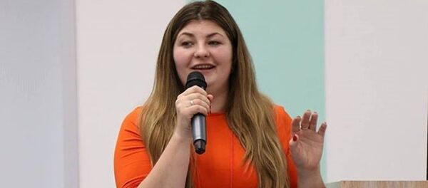 Директор фонда Тотальный диктант Ольга Ребковец - Sputnik Литва