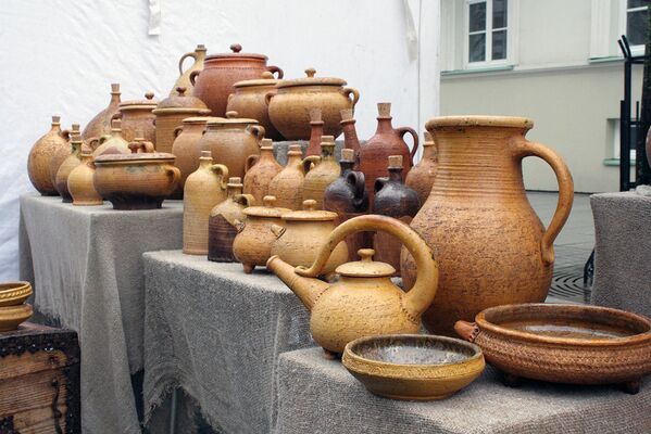 Традиционная литовская глиняная посуда - Sputnik Литва
