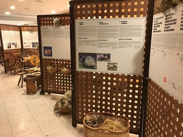 Интерактивная выставка Путь нити в Вильнюсе Интерактивная выставка Путь нити в Вильнюсе - Sputnik Lietuva