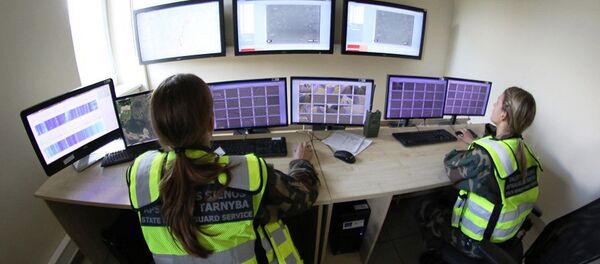 Дежурные Службы охраны государственной границы - Sputnik Литва