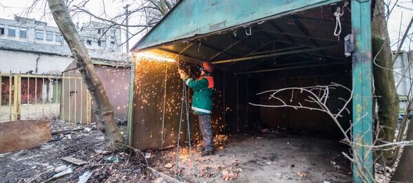 Снос незаконных построек в Каунасе - Sputnik Lietuva