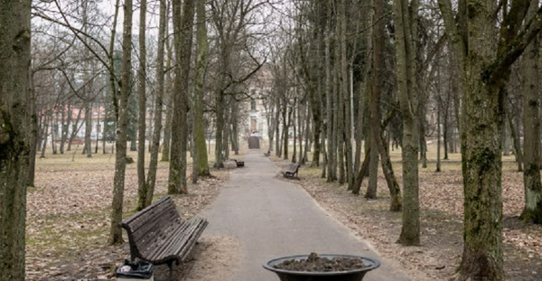 Аллея в парке Сапегов в Вильнюсе - Sputnik Литва