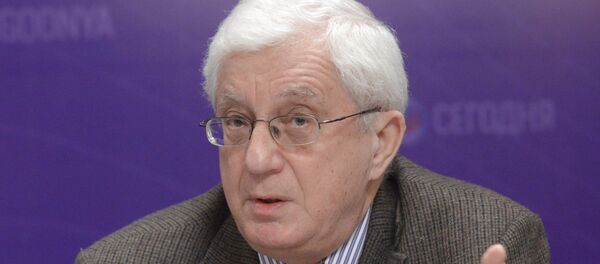 Круглый стол на тему: Перезагрузка, ставшая перегрузкой: российско-американские отношения на современном этапе, Сергей Большаков - Sputnik Литва