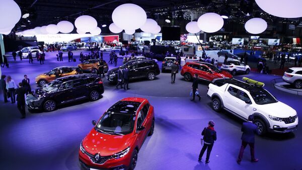 „Renault Kadjar“ automobilis Ženevos automobilių parodoje - Sputnik Lietuva