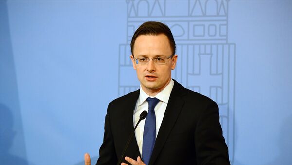 Министр иностранных дел Венгрии Петер Сиярто - Sputnik Литва