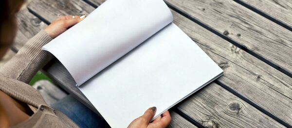 Книга с белыми листами - Sputnik Литва