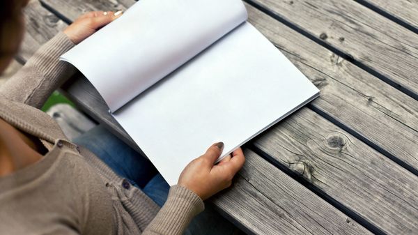 Книга с белыми листами - Sputnik Литва