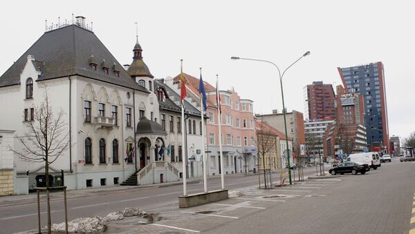 Площадь у самоуправления Клайпеды, архивное фото - Sputnik Литва