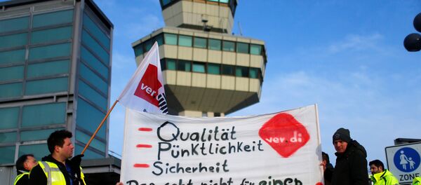 Забастовка в немецком аэропорту - Sputnik Литва