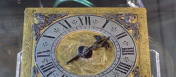 Часы вильнюсского часовщика Якоба Гереке Часы вильнюсского часовщика Якоба Гереке - Sputnik Lietuva