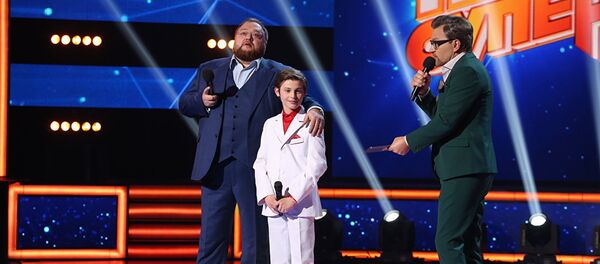 Солист Большого театра Максим Пастер и участнику шоу Аслан Дзуцев - Sputnik Литва