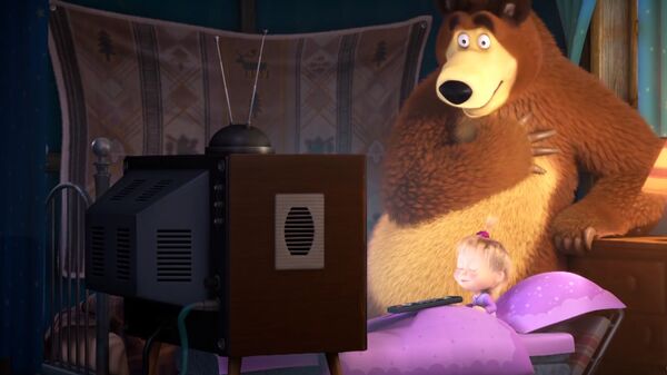 Кадр из мультфильма Маша и Медведь - Sputnik Lietuva